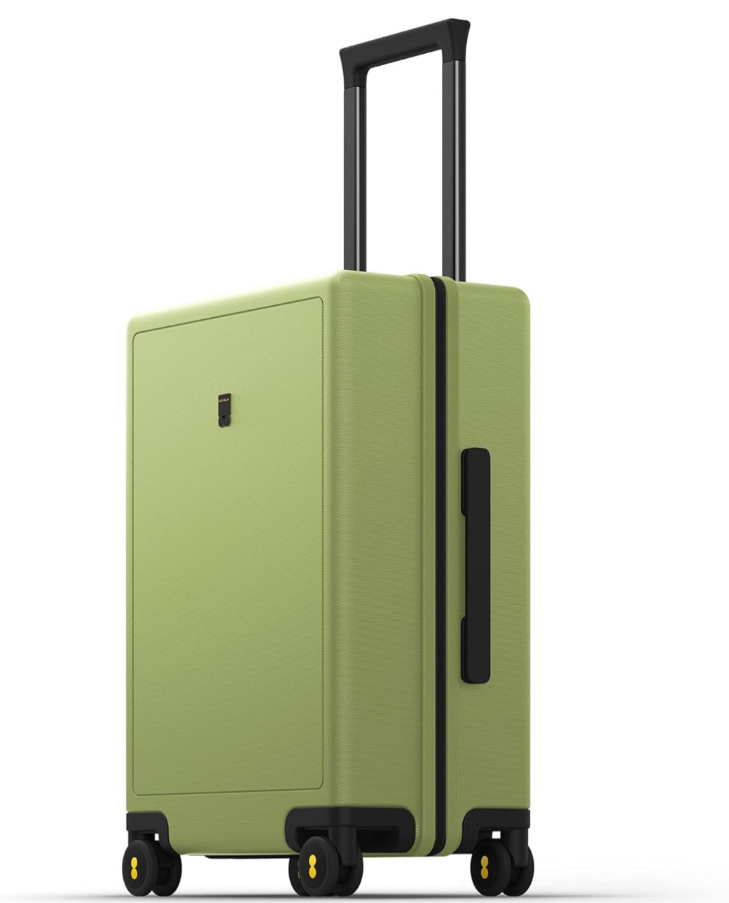 LEVEL8 Carry on Luggage Airline Approved with Spinner Wheels, 20 inch, Lightweight Luminous Textured Travel Luggage, Tsa Lock Cabin Luggage, For Women, 20-Inch Carry-On, Pickle Green