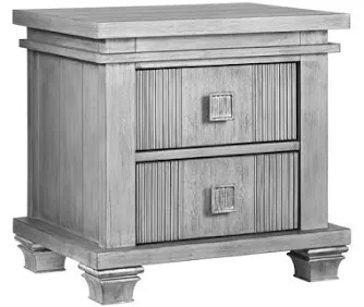Mayfield two drawer nightstand