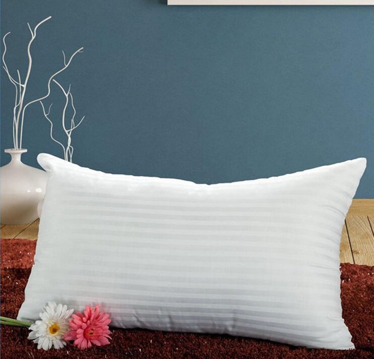 15.7x26.7in Pillow Bed Pillow, Soft Cotton & High Resilience Pillow, Neck Support Decorative Home Outdoor Pillow, for Home Hotel