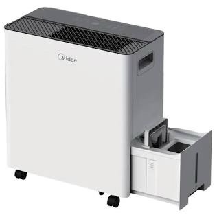 Midea Smart 50-Pint Dehumidifier with Built-in Pump, Energy Star Certified. MAD50PS1AWT-C. For Spaces up to 4,500 Sq. Ft.