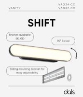 Shift Adjustable Oblong Vanity