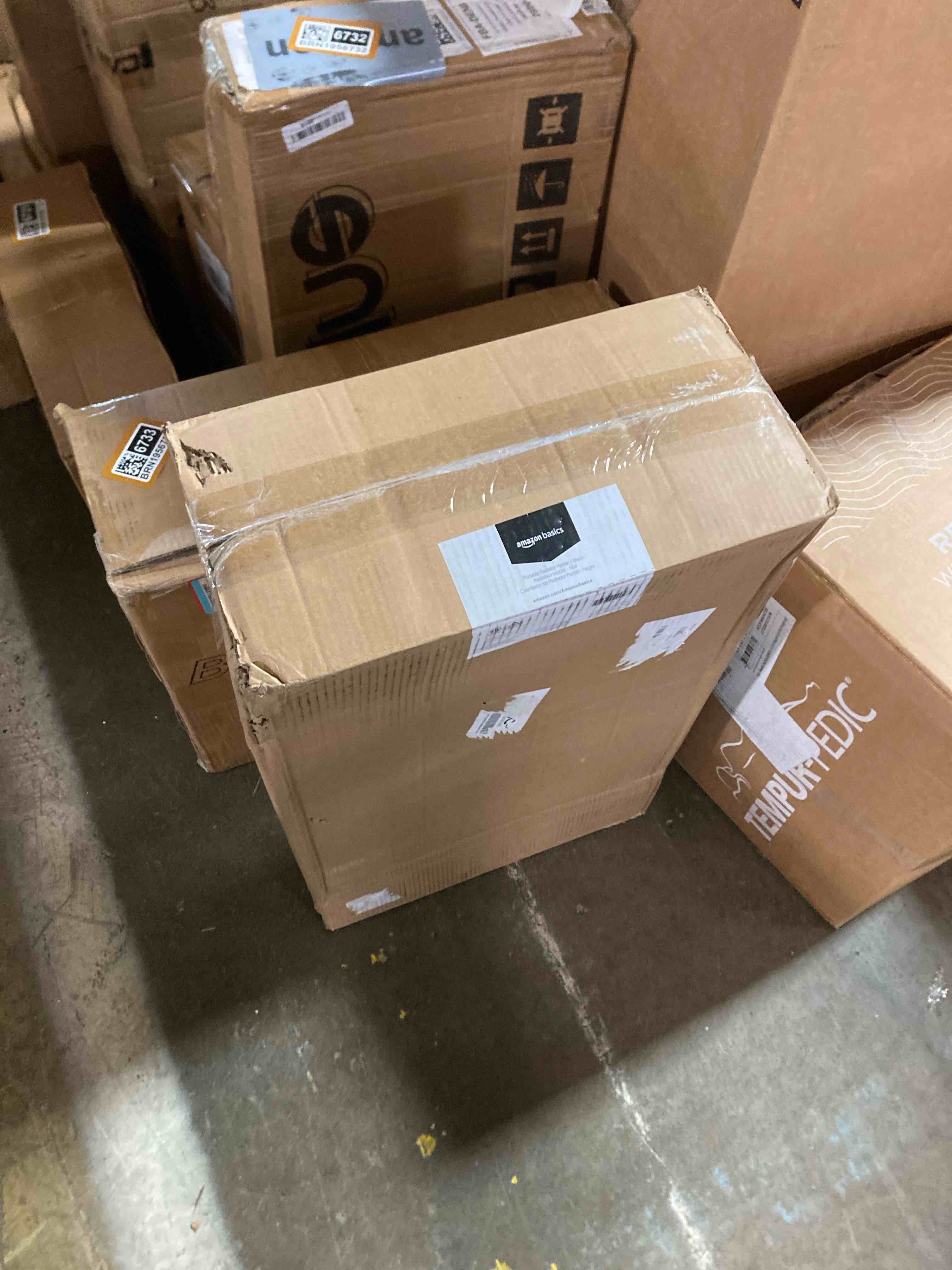 Condition photo showing New/Like New for Basics Indoor Portable Radiator Heater - Black