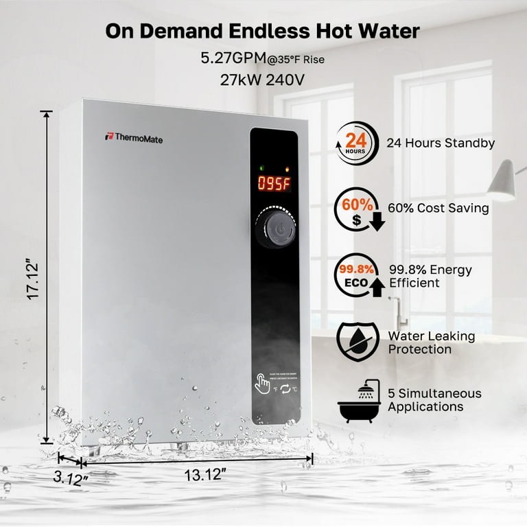 This Weekend Only!  Heat Your Home With This Tank-Less Water Heater (Office)