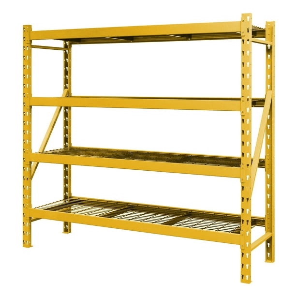 Member's Mark 4 Shelf Industrial Storage Rack, 77" W x 24" D x 72" H