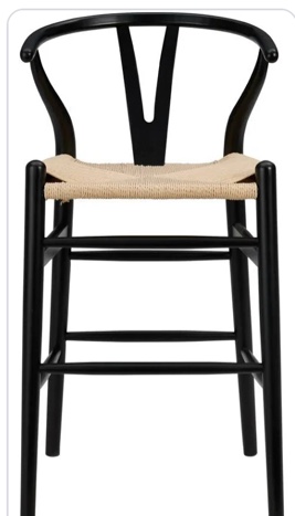 Euro Style Evelina-c Counter Stool