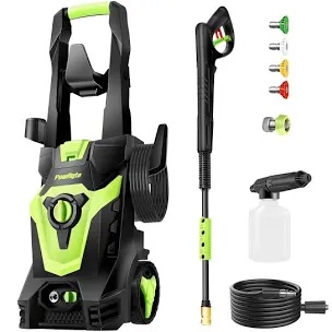 Electric Pressure Washer, Foam Cannon, 4 Different Pressure Tips, Power Washer, 3800 PSI 2.4 GPM