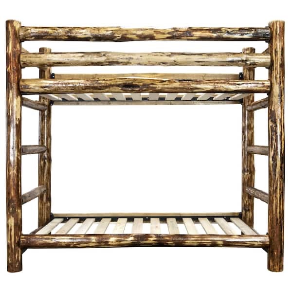 Montana Woodworks Solid Wood Twin/Twin Bunkbed (Row 15)