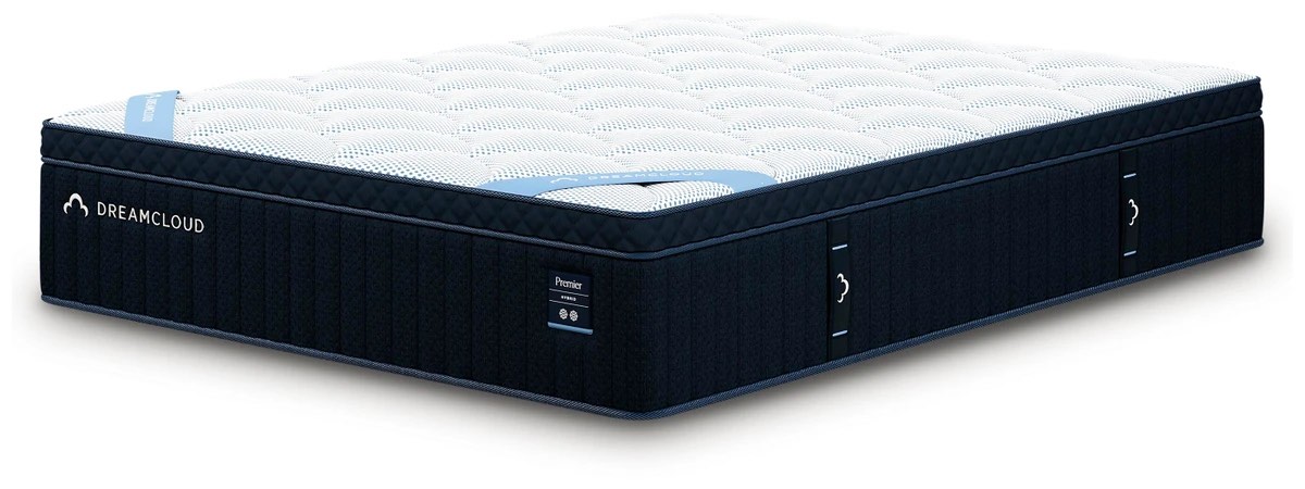Condition photo showing New/Like New for dreamcloud hybrid premier queen mattress