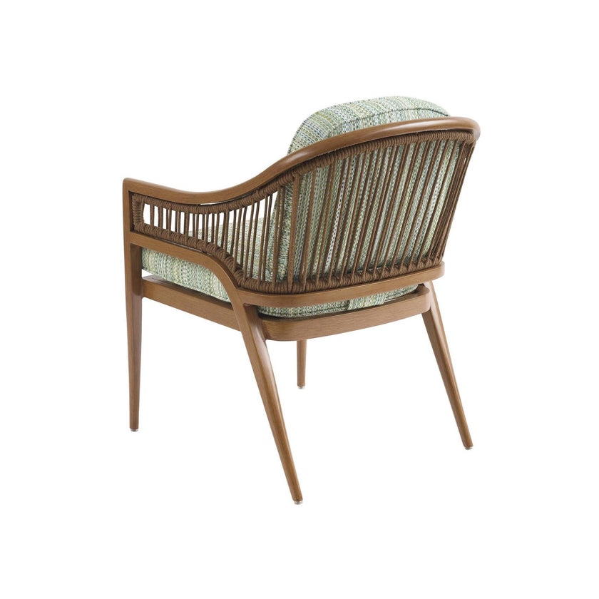 Condition photo showing New/Like New for tommy bahama outdoor palm desert poolside arm dining chair (in box) 22.5w 28.5d 34h