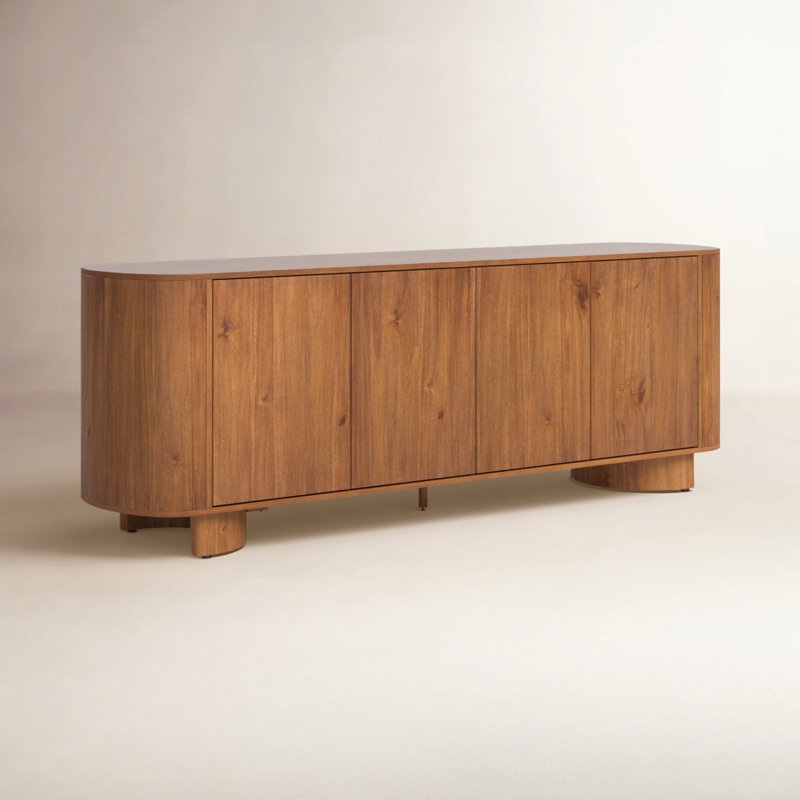 Condition photo showing New/Like New for haiden 94" wide sideboard 33'' h x 94'' w x 23'' d