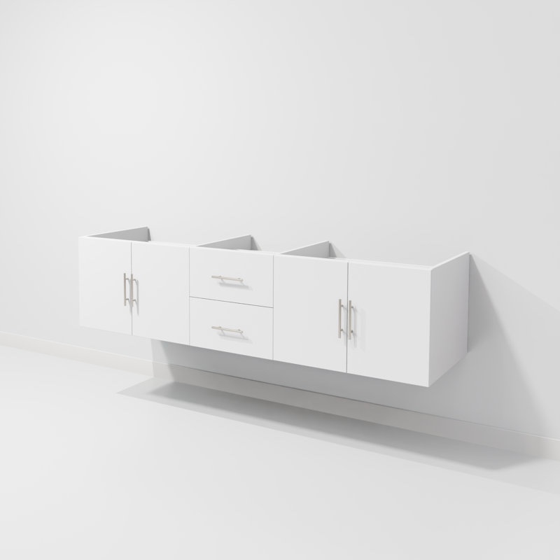 Geneva 72 in W x 22 in D Double Bath Vanity - (Vanity only, sink top sold separately