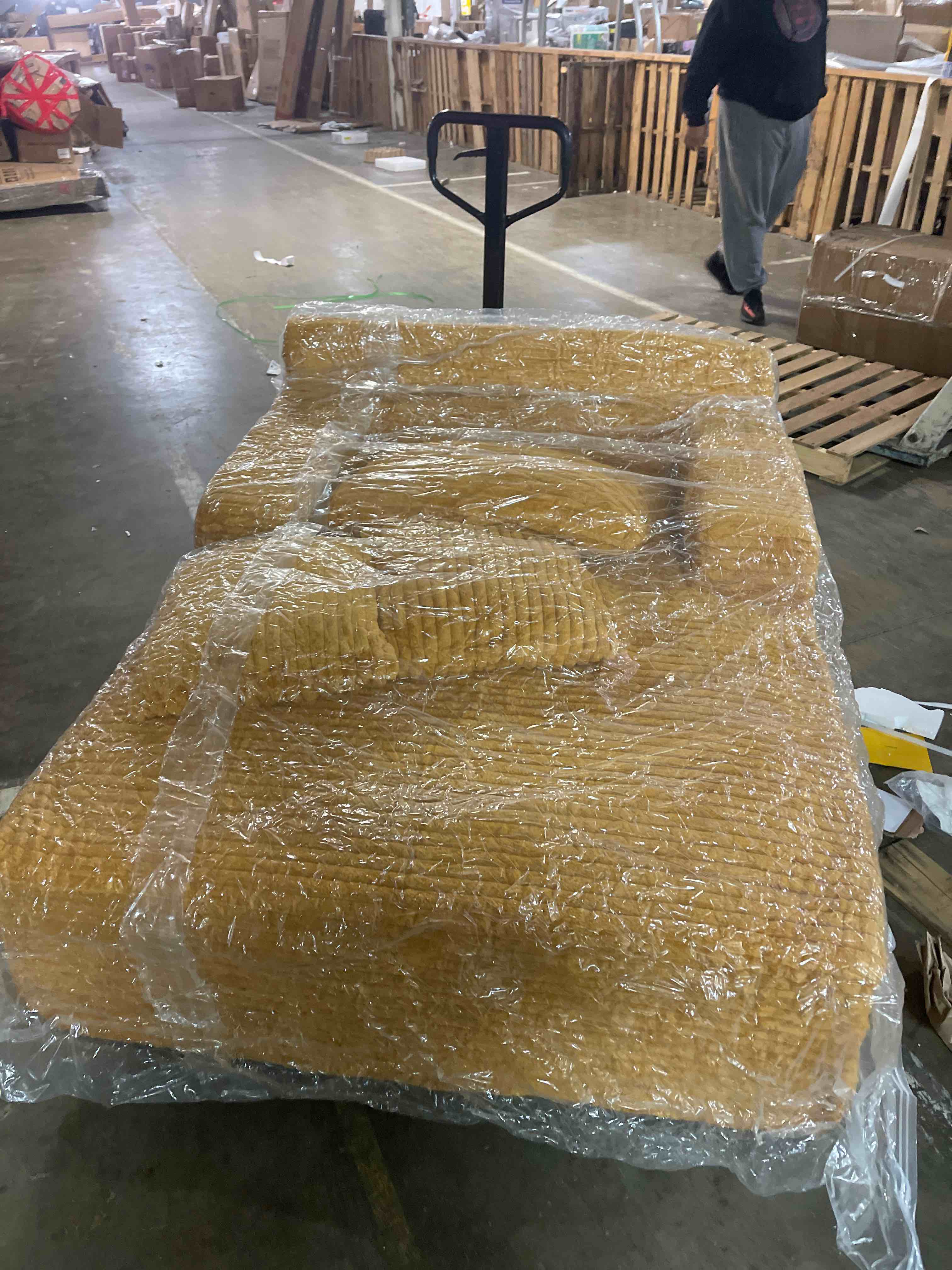 Condition photo showing Good Condition for 48.62" Chaise Lounge Indoor, Oversized Chaise Lounge Chair with 3 C