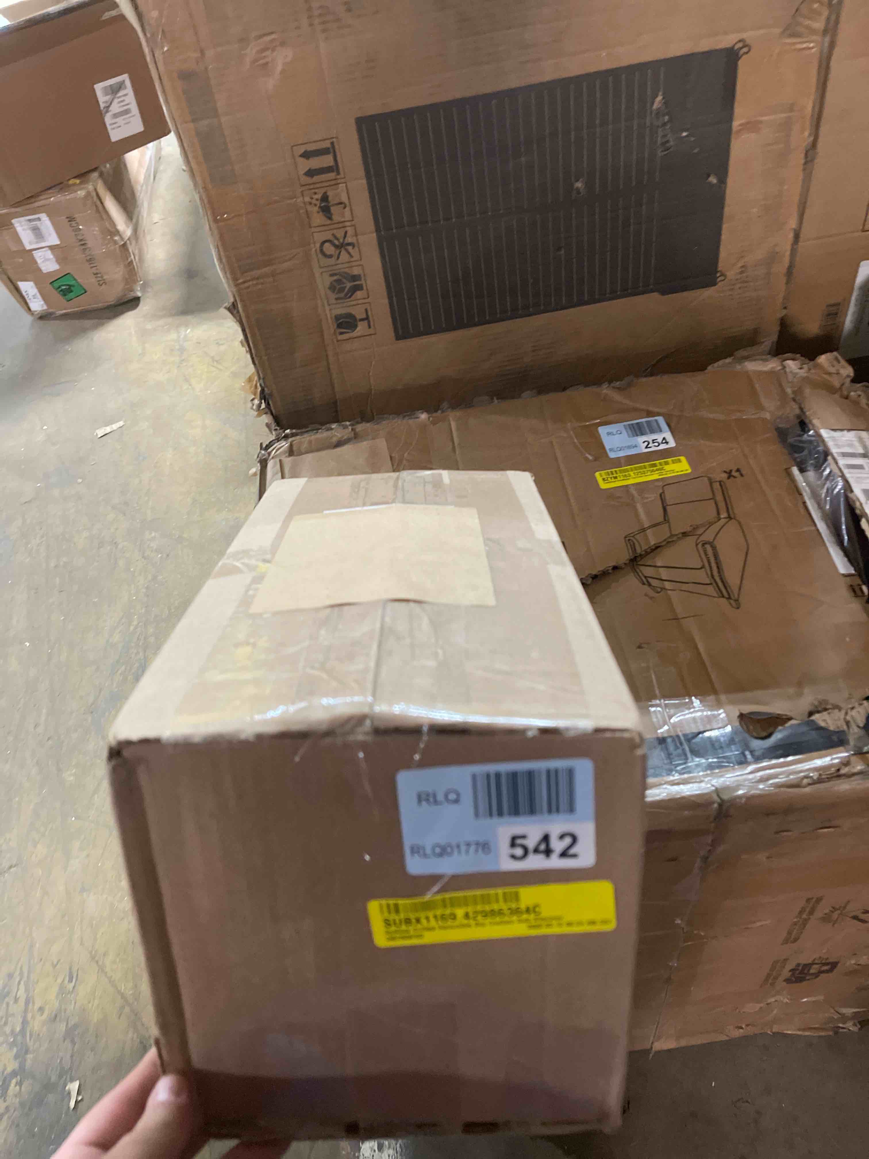 Condition photo showing New/Like New for Ayalisse Box Cushion Sofa Slipcover