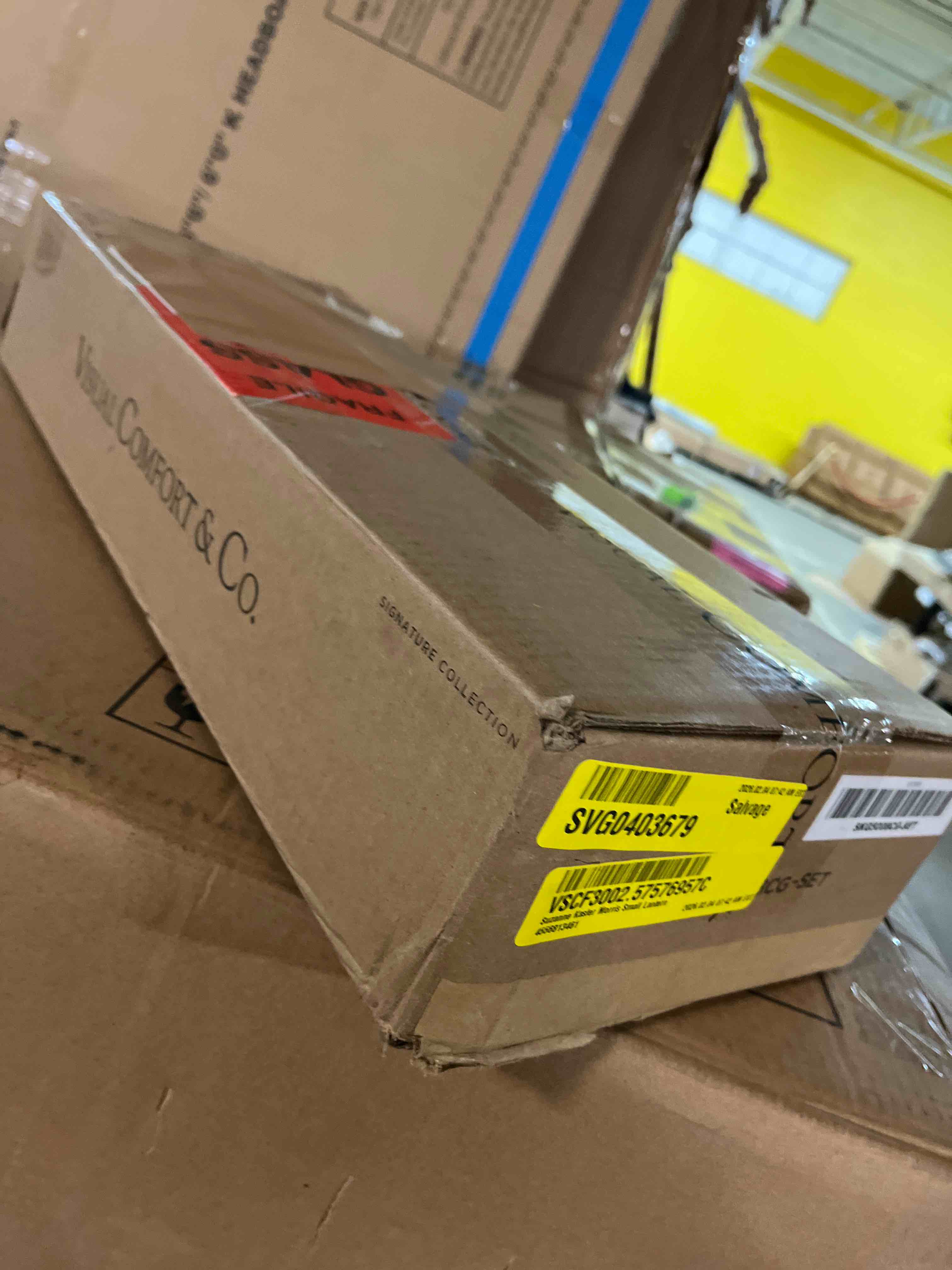 Condition photo showing New/Like New for Suzanne Kasler Morris Small Lantern