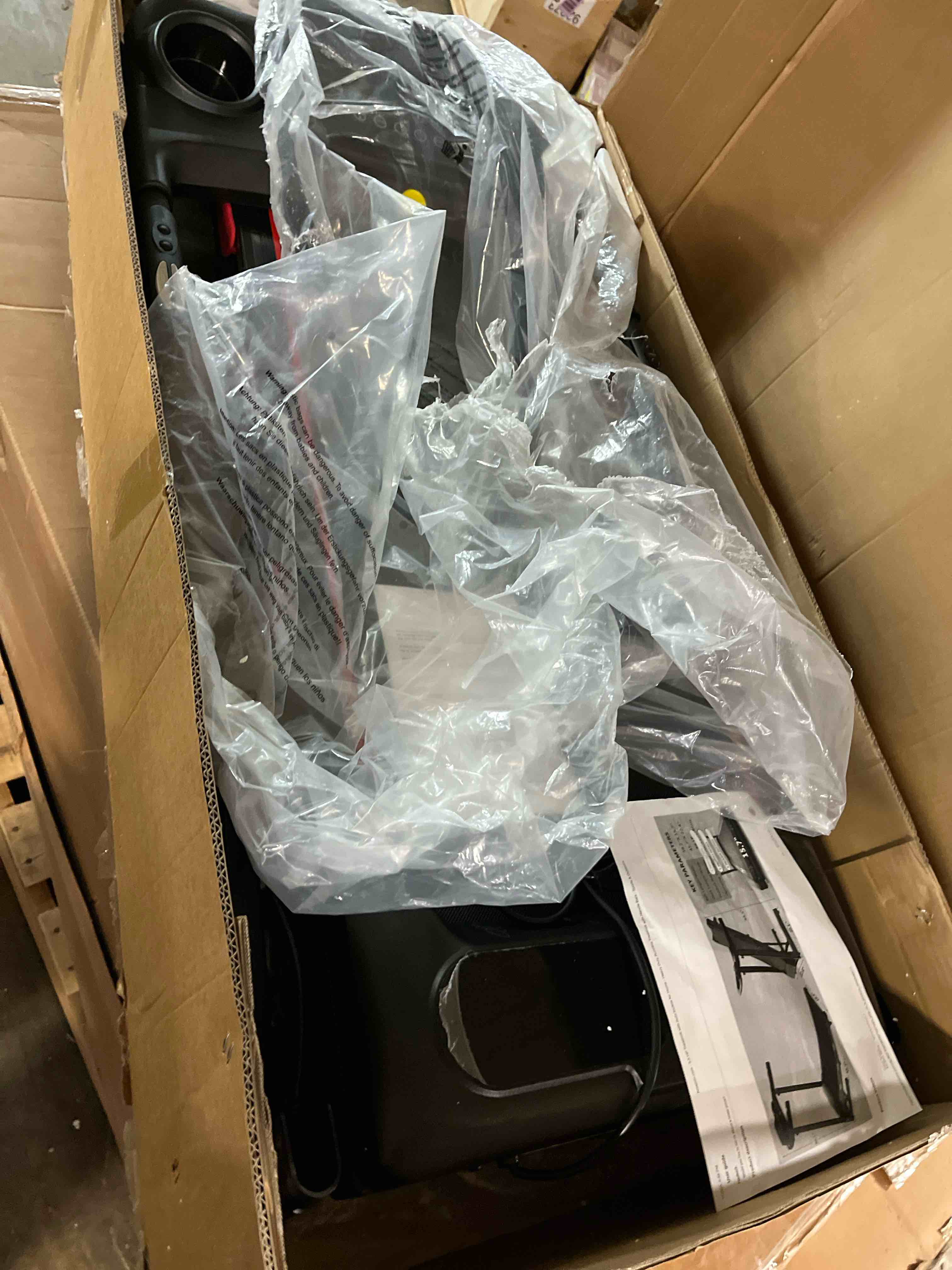 Condition photo showing New/Like New for Treadmill with Incline 3-in-1 Portable Treadmills for Home Small, Incline Walking Pad Treadmill with Handle Bar, Walking Pad Foldable with 3.0HP Quiet Brushless, LED Dispay, 300LBS Capacity