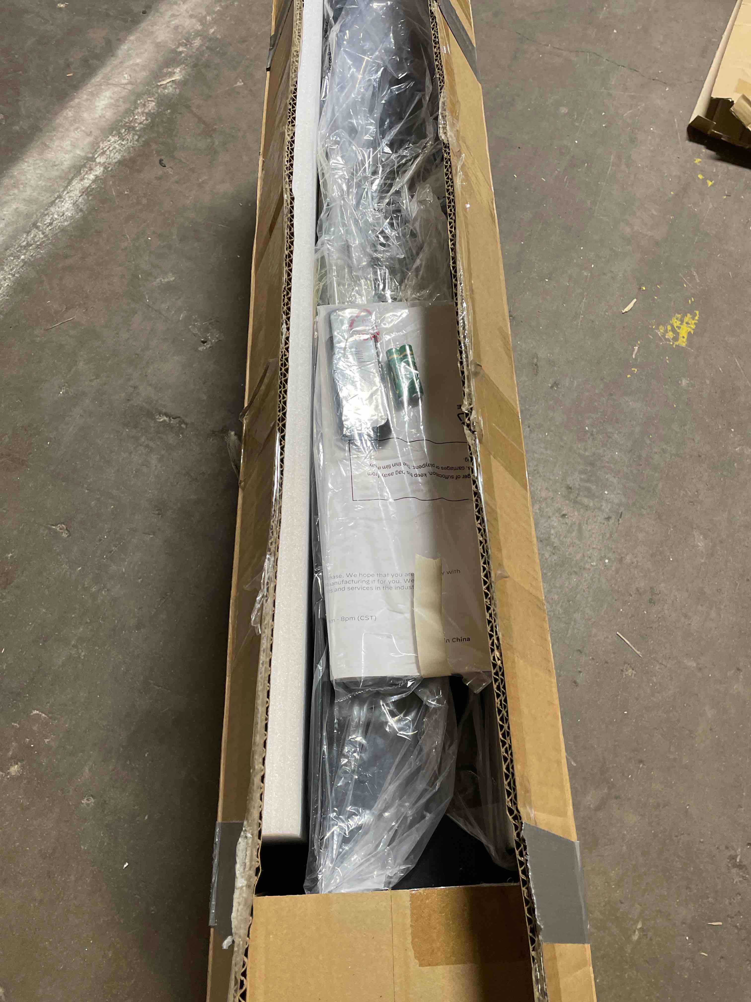 Condition photo showing New/Like New for 50" Electric Fireplace Inserts, Ultra-Thin Linear Fireplace Heater w/Thermostat, Adjustable Brightness & Speed, 9H Timer, Recessed or Wall Mounted, 750W/1500W