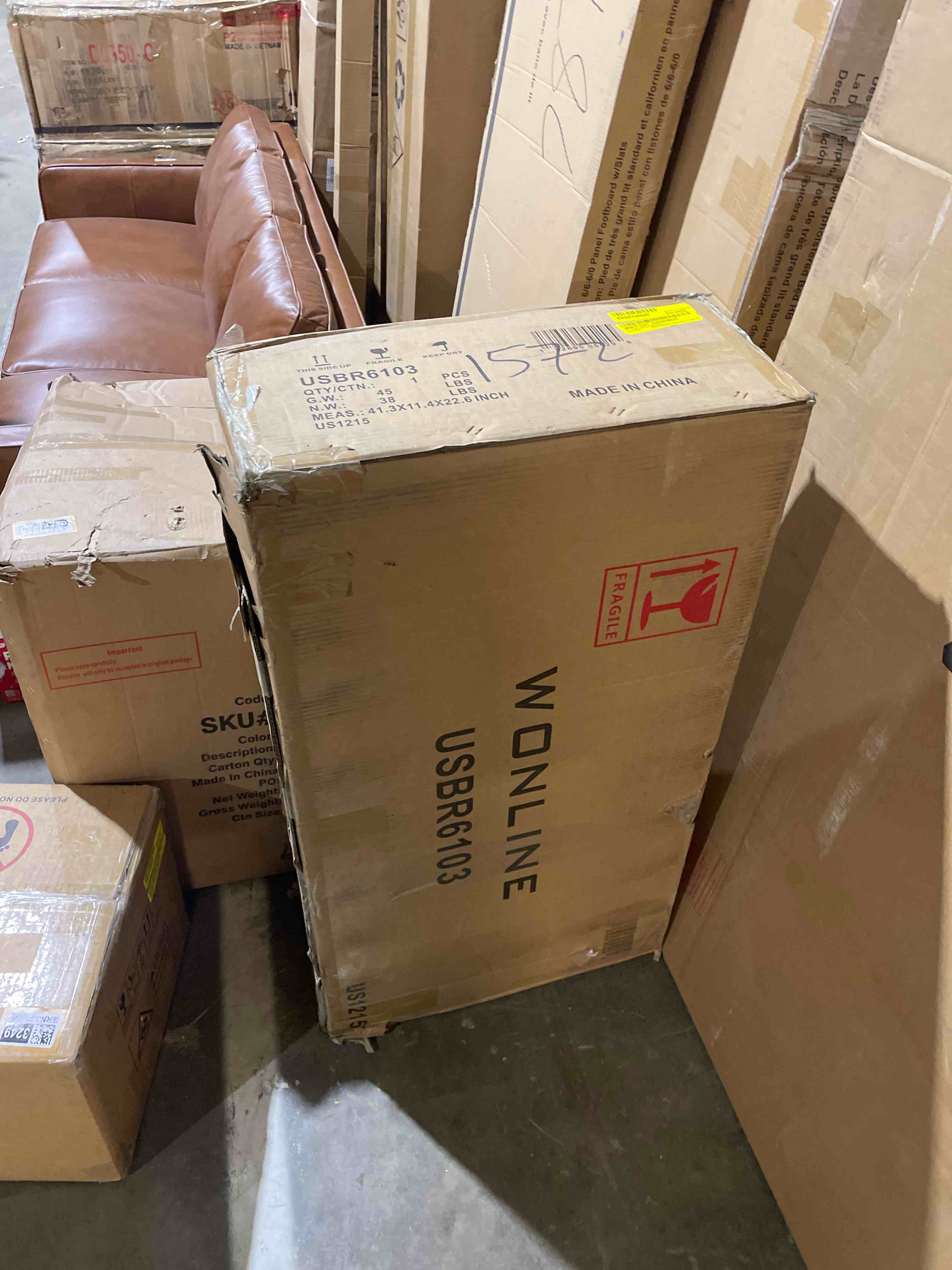 Condition photo showing As Is for 36" Single Bathroom Vanity (used)