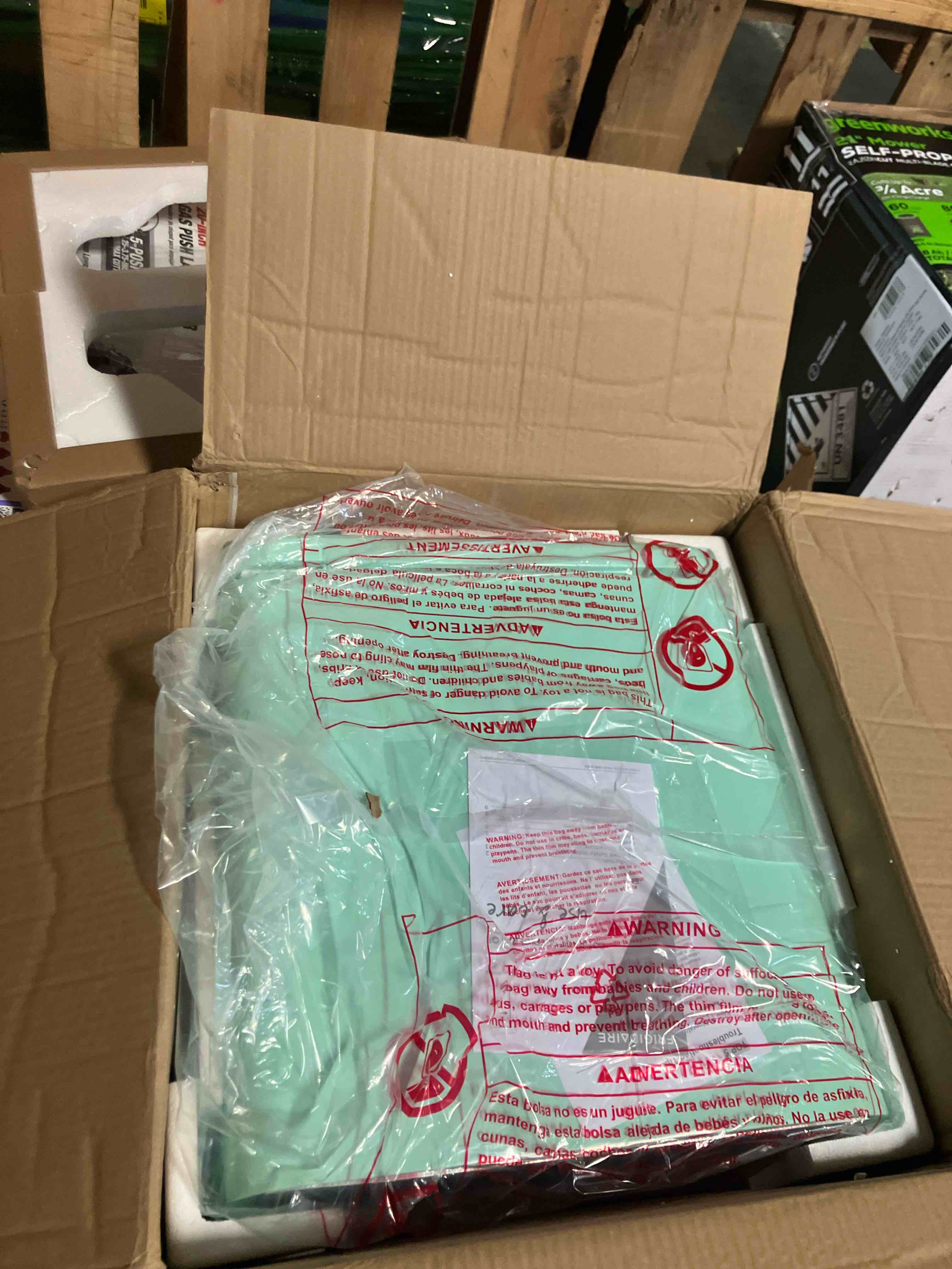 Condition photo showing New/Like New for Frigidaire Retro 3.2 CU. ft. Compact Refrigerator - Mint  EFR372  Mint