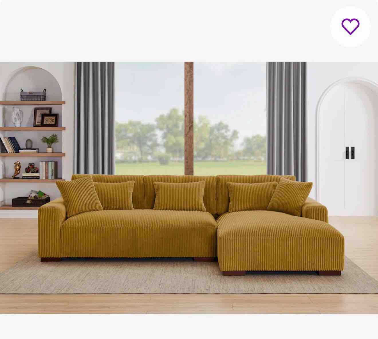 asyiah upholstered sectional