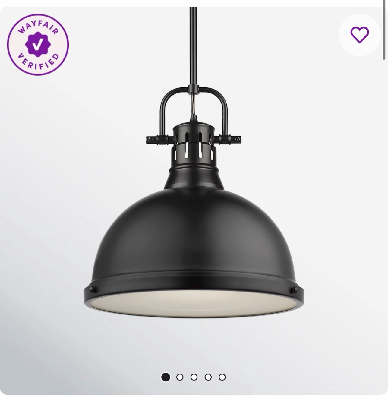calico single light steel dimmable pendant