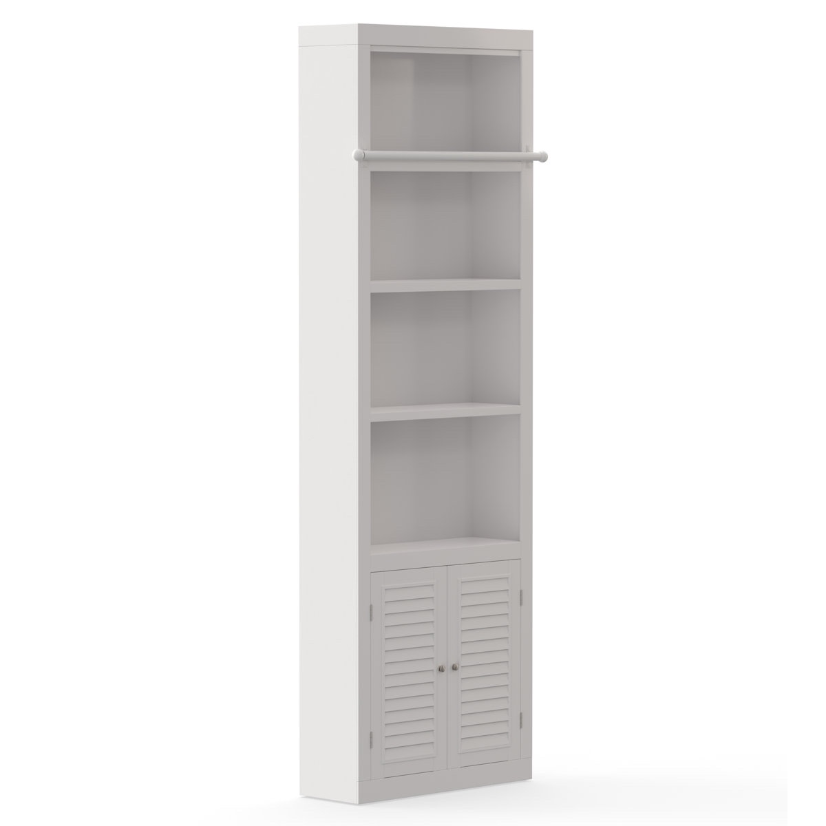 Condition photo showing New/Like New for Parker House Catalina Open Top Bookcase, New in Box 94.5'' H X 32'' W X 12.5'' D