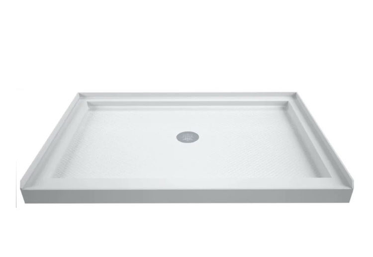 DreamLine SlimLine 32" x 42" Single Threshold Shower Base with Center Drain