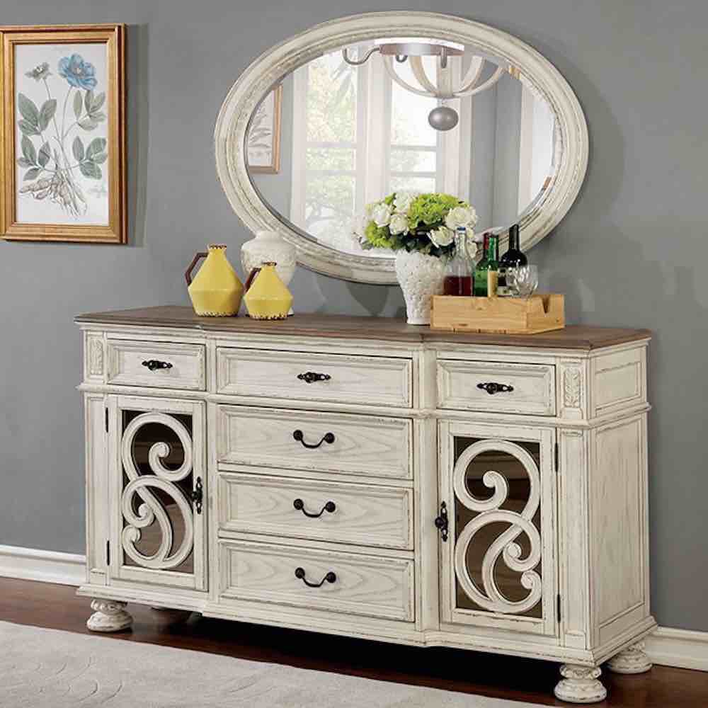 Surabaya 68inch Modern Farmhouse Sideboard (Row 18)