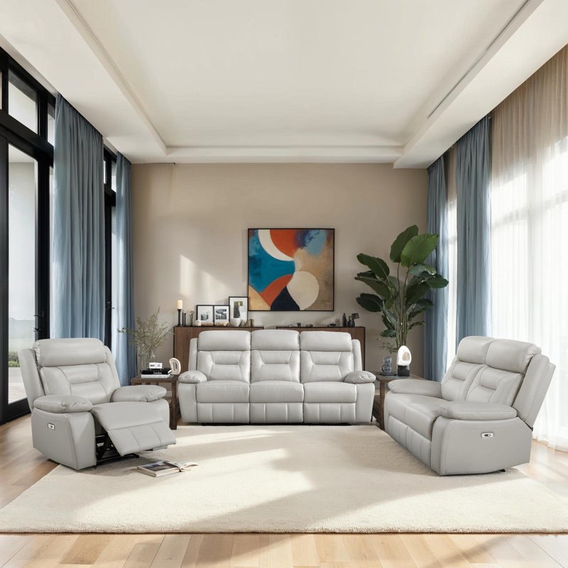 Huskins Modern & Contemporary Power Reclining 3-Piece Living Room Set!!! 