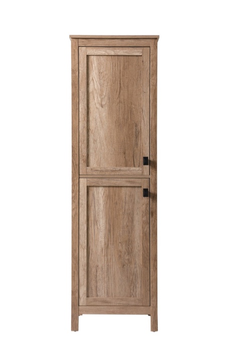 ADIAN BATHROOM STORAGE FREESTANDING CABINET NATURAL OAK