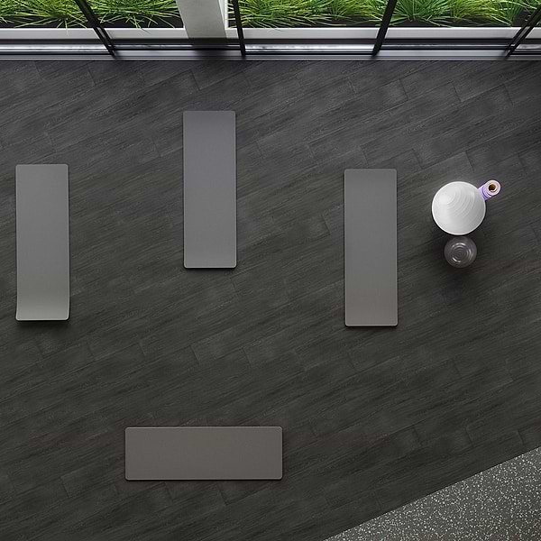 Broadway Night Oak Luxury Click Vinyl Flooring, 9x72 - 6.0mm/28mil Wear Layer - Rigid Core Click Matte Luxury Vinyl, 431.52 Sq/Ft
