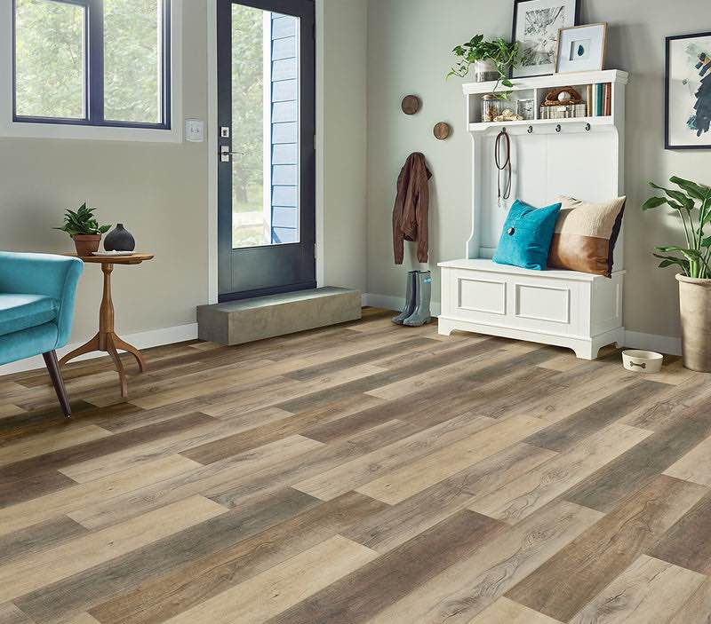 Luxury Vinyl Plank Collection, Back Wall