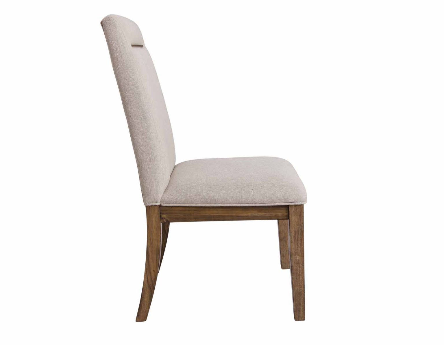 Garland Side Dining Chair Set of 4, Crafted From Asian Hardwood Solids, Back Cushion Has A Brushed Brass Accent, Legs Are Stained In A Toffee Finish, Overall Dimensions 20 x 25.5 x 40 in, 2 Boxes Total