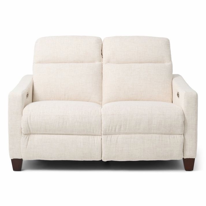 Quinault Power Loveseat In Ivory By La-Z-Boy (Row 18)