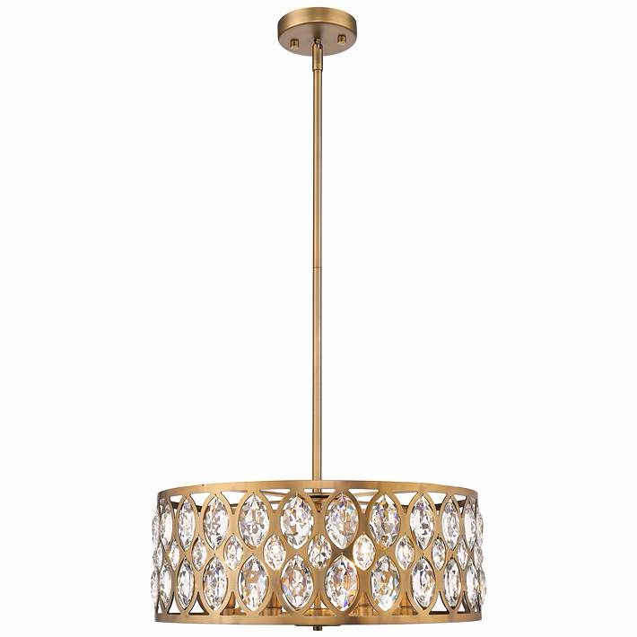 dealey heirloom brass 23.25 inch 6 light chandelier, uses candelabra type bulbs, produces a maximum wattage of 60 watts, overall dimensions 9”h x 23”w x 23”l