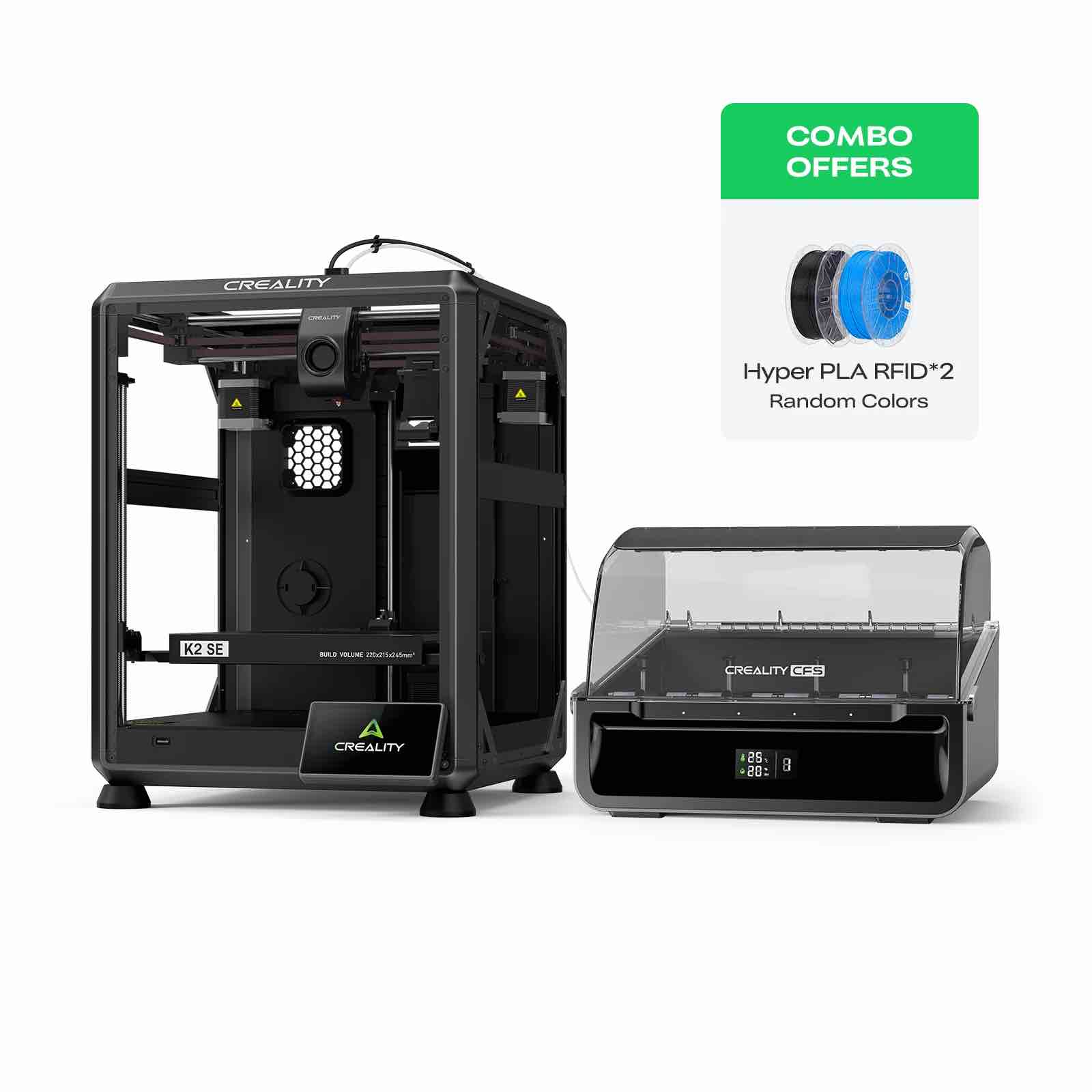 Condition photo showing New/Like New for creality k2 se combo 3d printer  500 mm/s. 