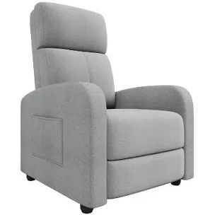 Garvee Grey manual recliner 
