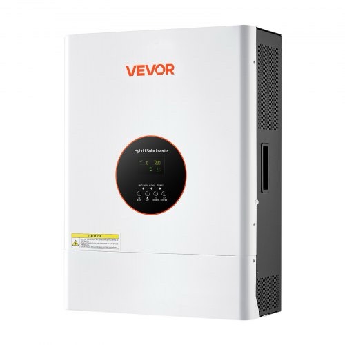 VEVOR 6000W 48V Hybrid Solar Inverter, 120V/240V Split Phase, Built-in 120A MPPT Solar Controller, Low Frequency Pure Sine Wave Power Inverter Charger, for Lead Acid Lithium Battery Off-Grid Systems