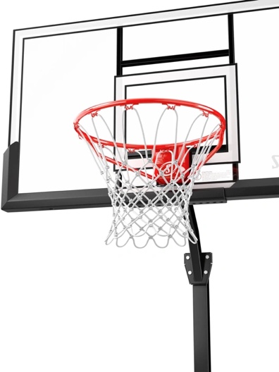 MOMENTOUS EZ ASSEMBLY H-FRAME PORTABLE BASKETBALL HOOP 54 x 32