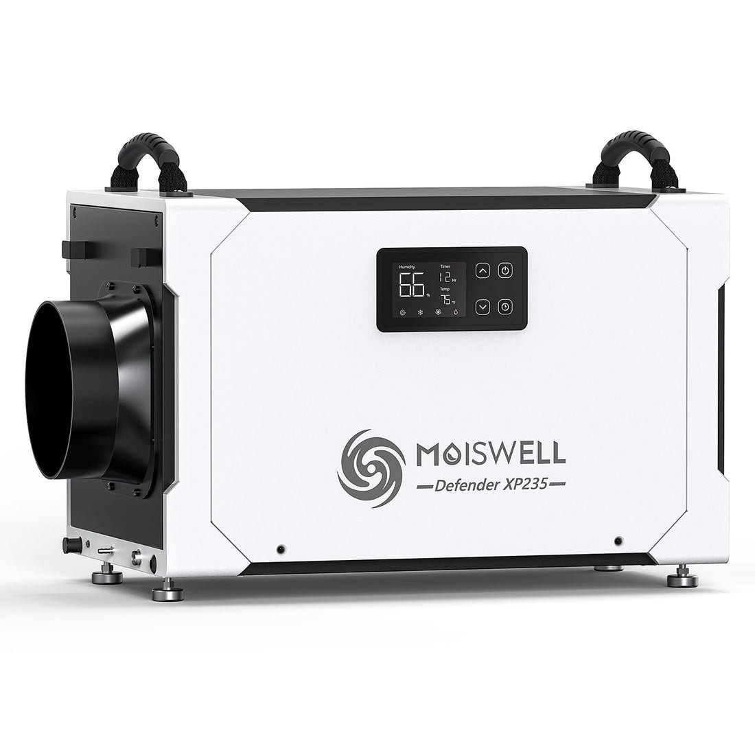 Dehumidifier- Moiswell Defender XP235 235 Pints Commercial Dehumidifier with Pump and Drain Hose 