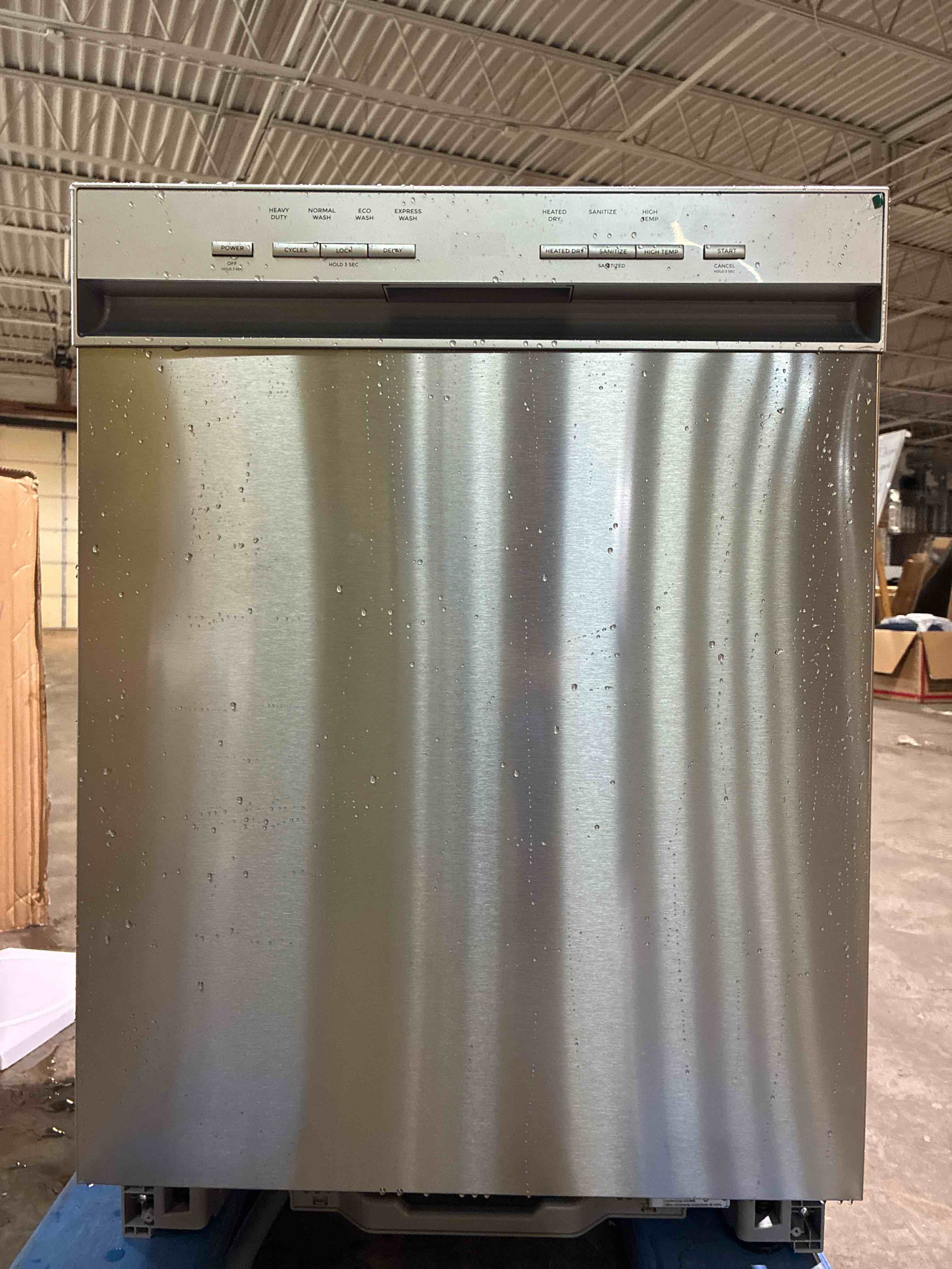 Condition photo showing Good Condition for Kenmore 24" Premium Hybrid Tub Dishwasher - UltraWash, MoreSpace Adjustable Rack, High Temp & SmartWash - 12 Place Settings - 54 DBA - ENERGY STAR Certified - Fingerprint Resistant Stainless Steel. Gently used, otherwise perfect condition. 