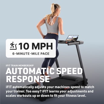 Condition photo showing New/Like New for nordictrack t series 5 ifit-enabled treadmill with incline adjustment