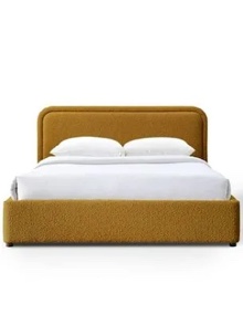 Omax Gold Chloe Upholstered Platform Bed  (1of3 boxes)