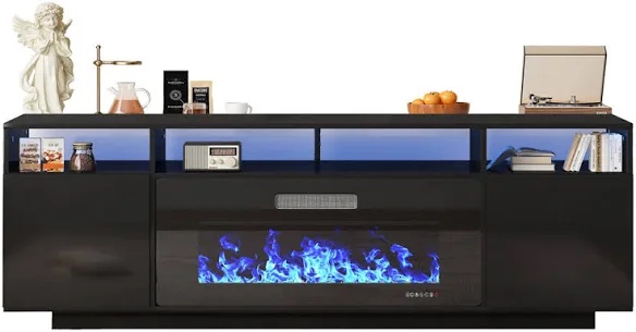 36" Electric Fireplace with 70 inch TV Stand