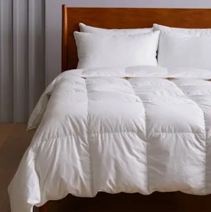 Goose Feather Down Comforter, All-Season Feather Down Duvet