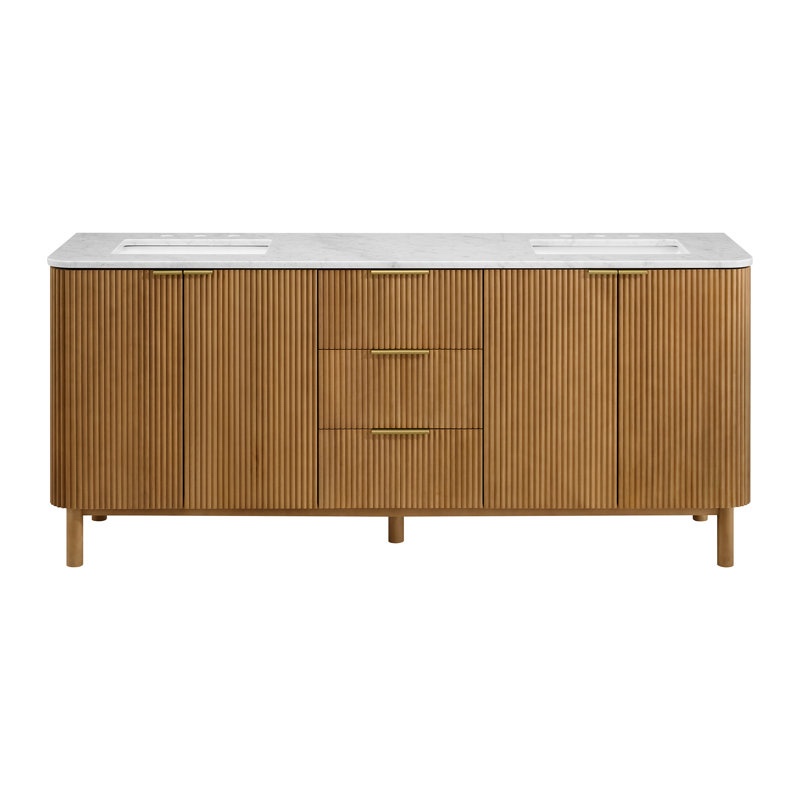 Joss & Main Nova 78” Double Sink Bathroom Vanity, BUY IT NOW! (Wednesday Through Friday 12pm to 6pm)