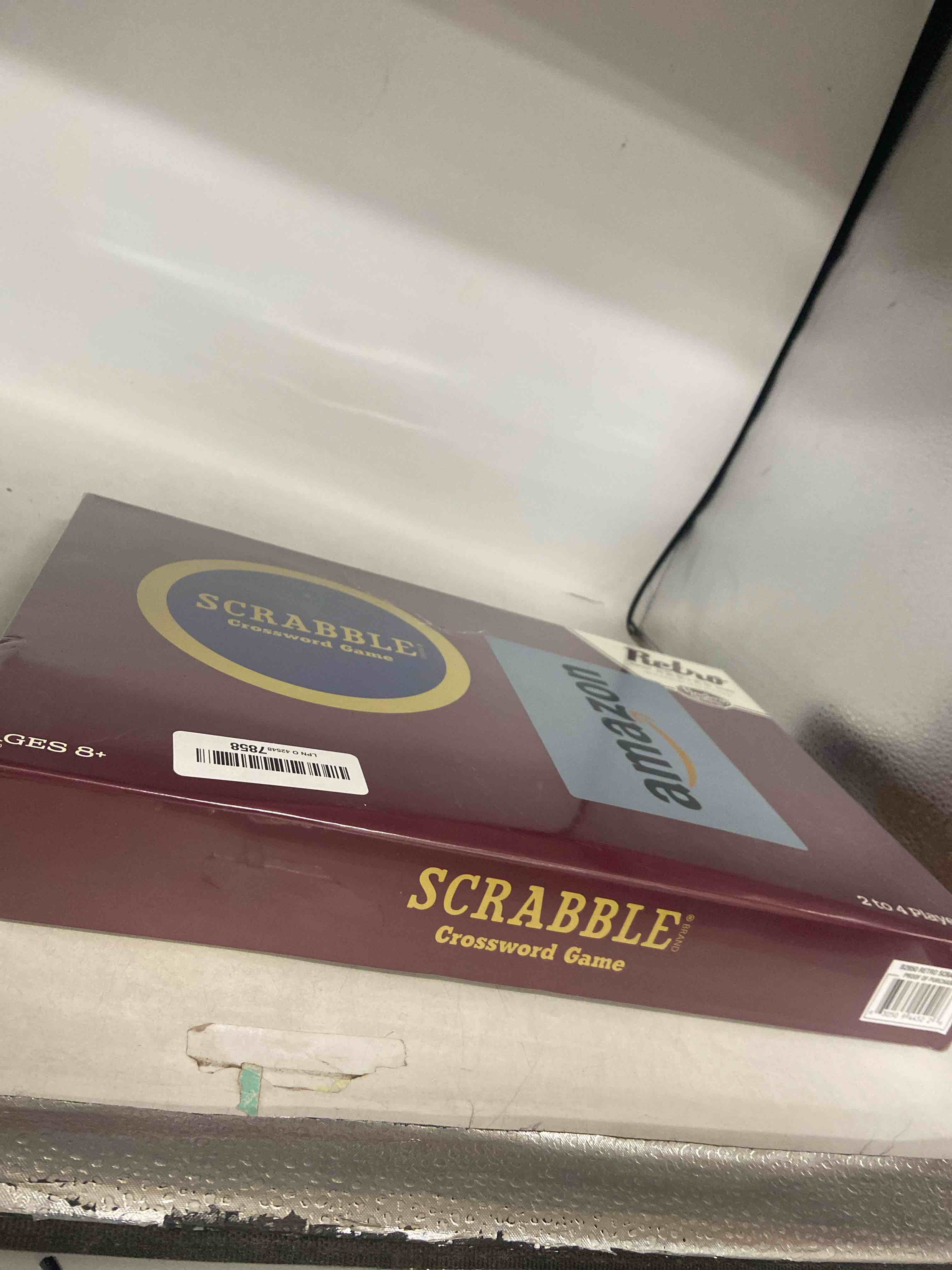 Condition photo showing New/Like New for Hasbro Gaming Retro Series Scrabble 1949 Edition