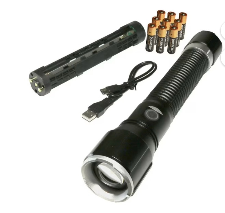 Member's Mark 8,000 Lumen Dual Power Flashlight