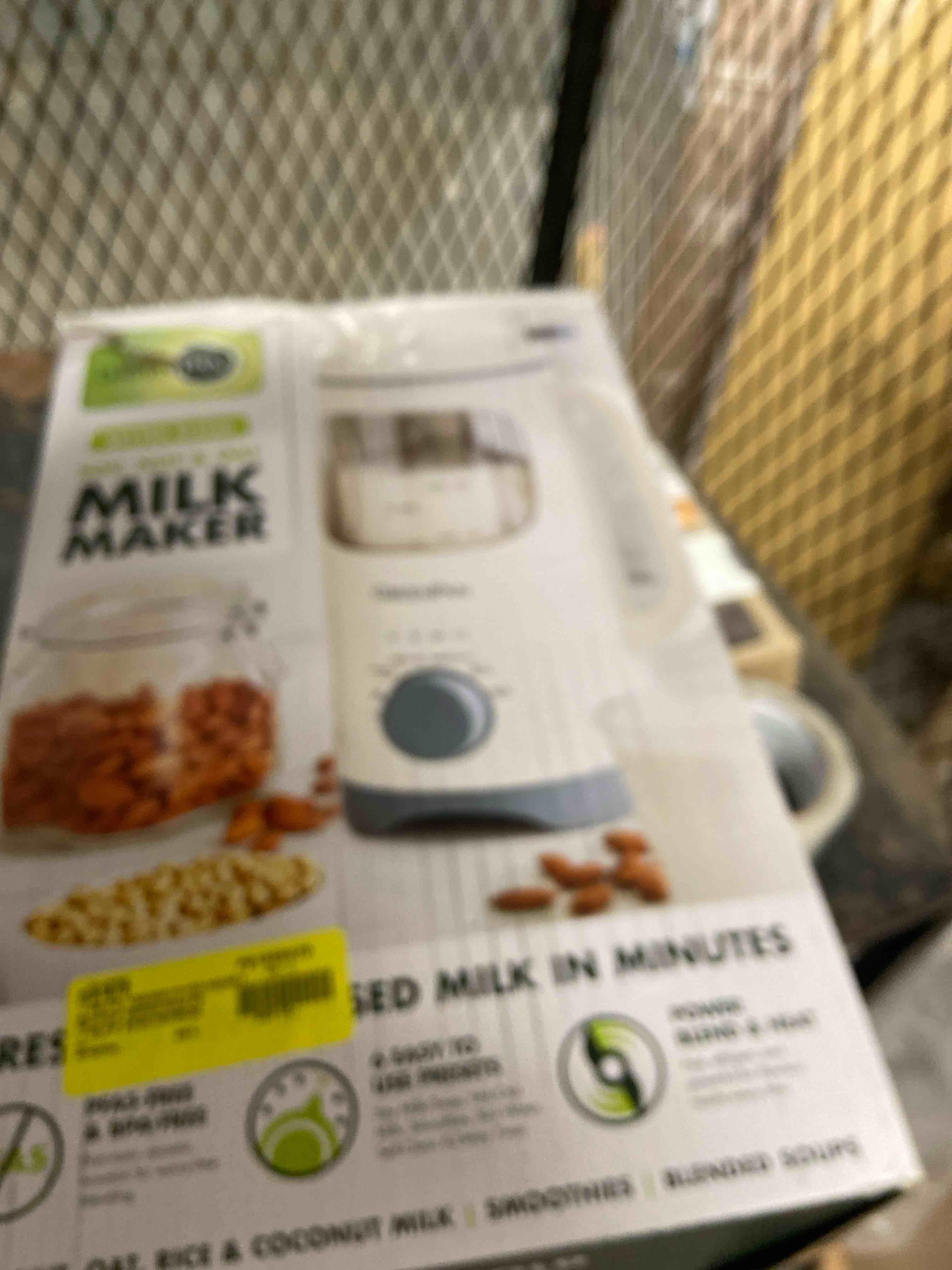 Condition photo showing New/Like New for GreenPan Nut Milk Maker, 15-in-1 Homemade Soy, Almond, Oat, Coconut, Non-Dairy, Rice, Soup, Baby Food, BPA-Free, Smooth Creamy Texture, Self Clean, Barista Quality Milk, Delay Start, Boil Water, Cream