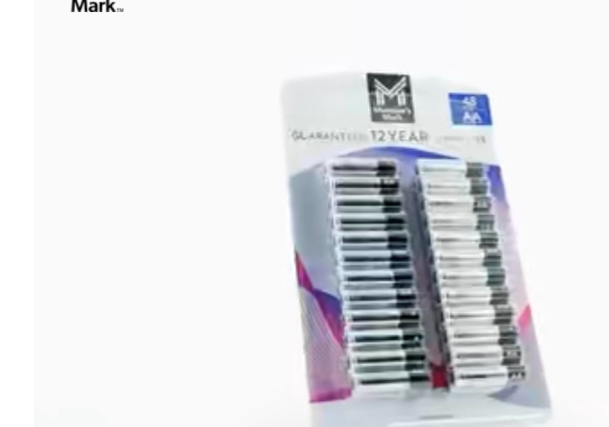 Member's Mark AA Alkaline Batteries, 48 pk.