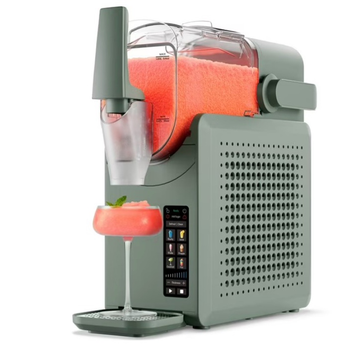 iceman by chefman slush-ease 88 oz. total / 64 oz. drink capacity slushy maker with touchscreen